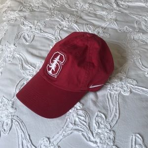 Red Stanford hat Nike